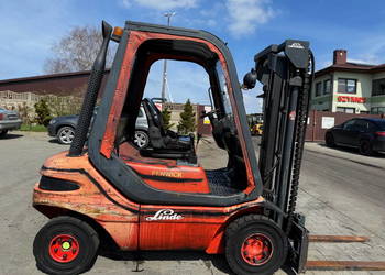 wózek widłowy LINDE H25D 2500kg diesel DEUTZ przesuw 3.30m 1995 rok