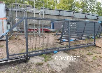Brama przesuwna panel 3D fi 5mm, 4mx1,5m COMFORT, ocynk+RAL,5m, 6m,6,7m,7,5
