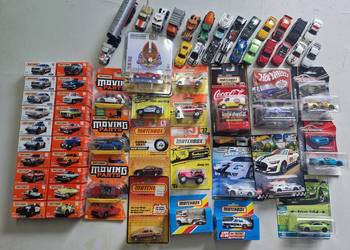 Sprzedam resoraki matchbox hot wheels i inne.
