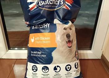 15kg karma sucha Butcher's z kurczakiem. Zabawka GRATIS!