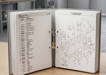 Ciągnik Kubota m 105 katalog części