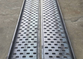 Panel LOHR 350x51x8cm stal czarna Laweta Najazd Przyczepka Platforma Panel LOHR 350x51x8cm stal czarna Laweta Najazd Przyczepka Platforma