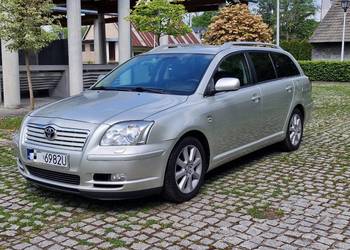 Toyota Avensis II 2.0 D4D Prestige!  Full Opcja! Navi! Skóra!