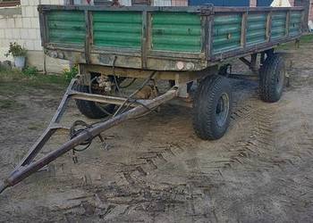 Przyczepa rolnicza Autosan zarejestrowana kaczuszka nie wywrotka sztywna