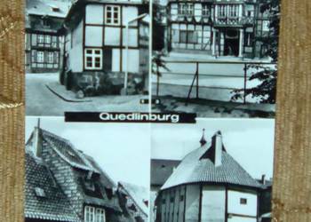 QUEDLINBURG - MIASTO W SAKSONII- ANHALT NAD RZEKĄ BODE