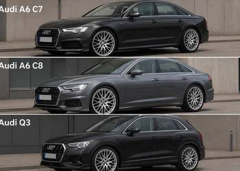 19 cali Audi A6 c7 c8 q3 OEM oryginalne 5x112 ET43 8.5J felgi koła komplet