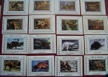 Umm Al Quiwain ZEA MNH 1972  Dzikie Zwierzęta #3