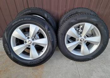 Felgi Nanuq Koła Skoda Karoq Kodiaq 17 cali 5x112 ET38 zima 215/65/R17