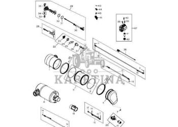 John Deere 9470RX - Przewód DEF (roztwór mocznika dodawany do spalin) DZ11…