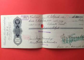 ( 1543 ) Weksel Wystawiony W Krakowie 40