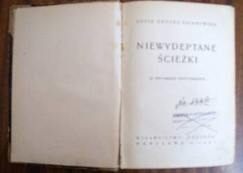 Zofia Dróżdż-Satanowska - Niewydeptane ścieżki - 1947