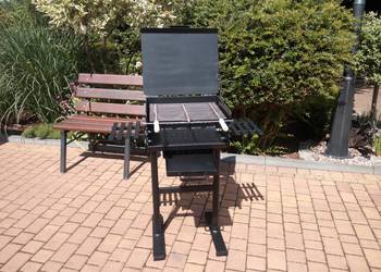 Grill na 2 standardowe tacki z popielnikiem!! HIT!