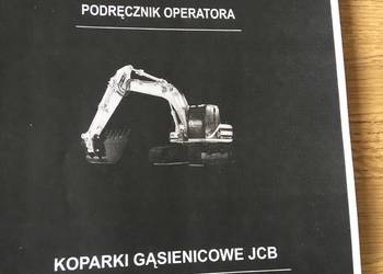 dtr instrukcja obsługi koparka jcb js 160 i inne