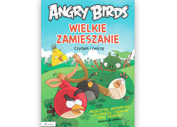 nowa książka Angry Birds czytam i ćwiczę, Angry Birds książka z zagadkami