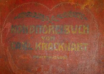 Podręcznik dla cukierników z roku 1910 , wydanie rocznicowe .