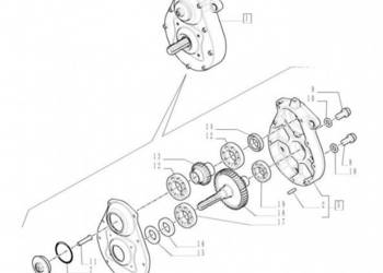 New Holland T6010 T6070 Wa∏ek przegubowy 5196253