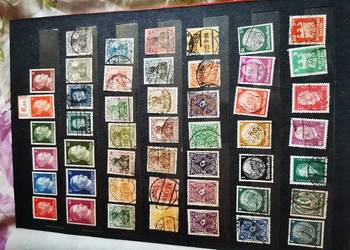 Znaczki niemieckie cena za całą stronę