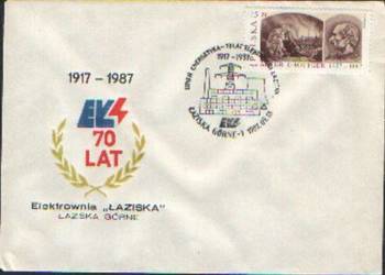 Kop. Okol.  Dzień Energetyka 70lat Elektr. Łaziska " 87