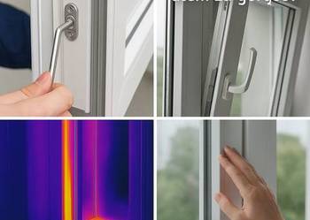 Konserwacja okien, Wrocław, wymiana uszczelek w oknie, uszczelnienie okna