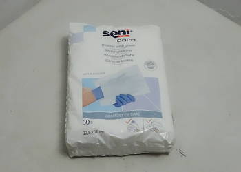 Seni Care Myjki Higieniczne Jednorazowe 50 Sztuk 22.5x16 Cm