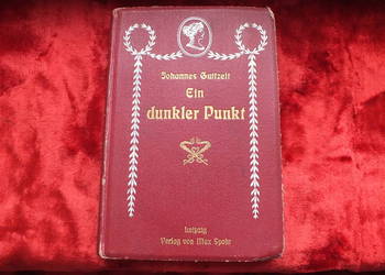 Stara książka Ginekologi 'Ein dunkler punkt' 1907