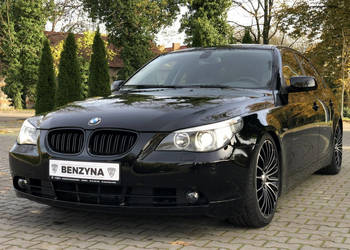 BMW 523 E60 523i R6 2.5 benzyna 177KM Automat Xenon Navi Skóry Zarejestrow…
