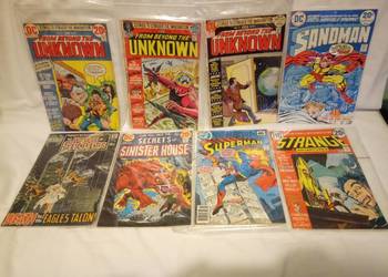 Komiksy DC, bardzo dobre stany, brązowa era USA Komiksy DC, bardzo dobre stany, brązowa era USA