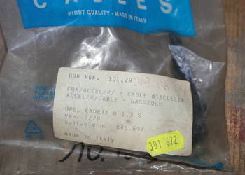 LINKA GAZU OPEL KADET D 1,3S