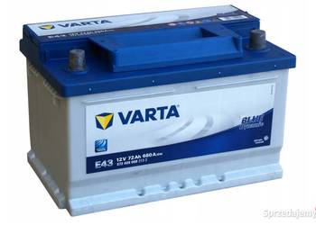 Akumulator 72Ah/680A VARTA BLUE DYNAMIC E43