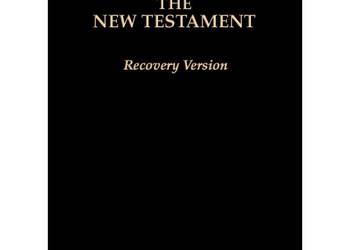 New Testament Recovery Version - NT przeklad odzysk. j. ang.