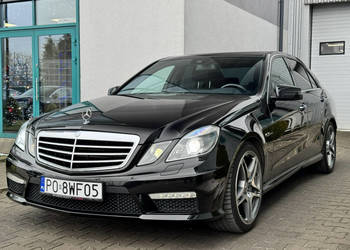 Mercedes E 63 AMG 5.5 V8 557KM. Harman Kardon. Ideał. Po serwisie. W212 (2…