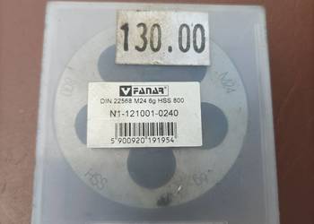 Narzynka M24, FANAR DIN 22568 M24 6g HSS 800, N1-121OO1-0240 Narzynka M24, FANAR DIN 22568 M24 6g HSS 800, N1-121OO1-0240