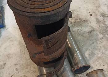 Piecyk Koza Karlik Żeliwny + Rury