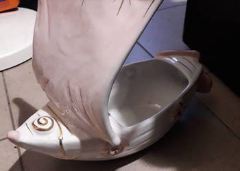 Pojemnik ceramiczny lub osłona doniczki żaglówka