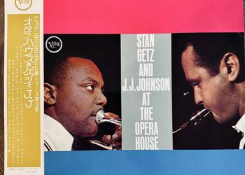 STAN GETZ J.J. JOHNSON AT THE OPERA HOUSE NM+/NM+ JAPAN OBI VERVE 1963