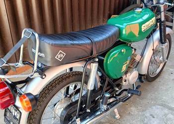 Motorower Simson S51 po kompletnej renowacji