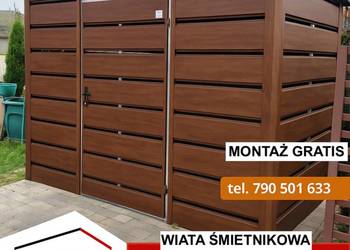 Wiata śmietnikowa|Altana na śmieci / ZADASZENIE / Garaże Garaż – Maj-Blach