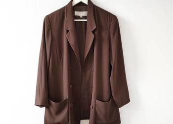 Brązowa marynarka Vintage y2k Elegancka 36 38