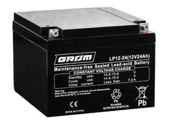 Akumulator 12V 24Ah GROM LP12-24