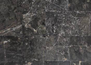 Płytki marmur Tempesta Nera szlifowane 20,3x20,3x1 cm