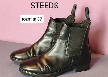 Sztyblety jeździeckie STEEDS - rozmiar 37 - czarne