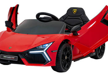 Samochód na akumulator Lamborghini Revuelto 12V9Ah • 4 silniki • LED • Radi
