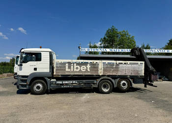 MAN TGA.400 MAN TGA 26.400 + HIAB 166 XS DUO gotowy do pracy, pierwsza ręk…