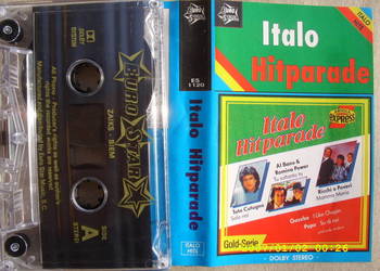 + ITALO HITPARADE--AL BANO , KASETA SKladanka.