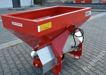 2-talerzowy Rozsiewacz do nawozów Strumyk tytan 600 litrów