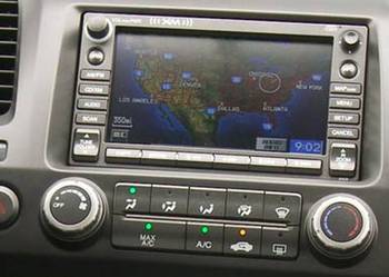 Mapa mapy europy Honda Civic Legend CR-V Accord 2016