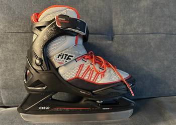 Łyżwy dziecięce Oxelo FIT 500 + ochraniacze płóz łyżew