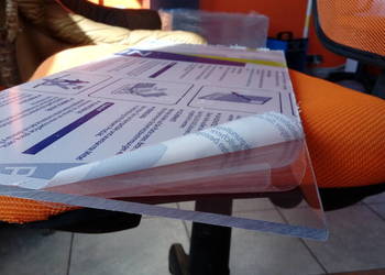 osłony z poliwęglanu przesłony z pleksi EMPLAST 200x200 mm