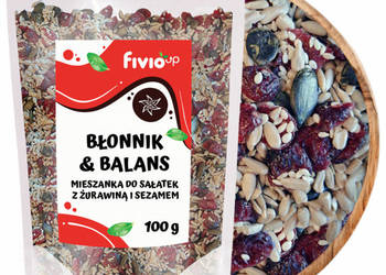 fivio Mieszanka do sałatek z żurawiną i sezamem Błonnik&Balans 100g