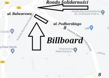 Billboard w Suwałkach.